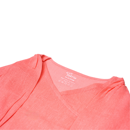 Kala Cotton Wrap Top