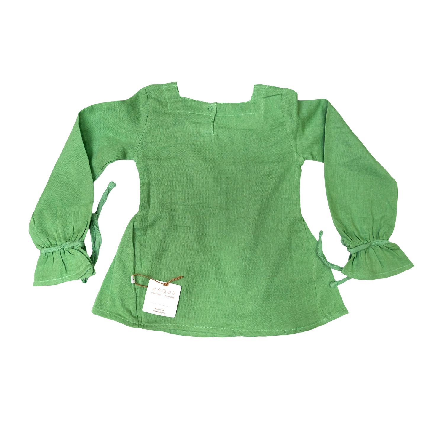Smocked Square Neck Top