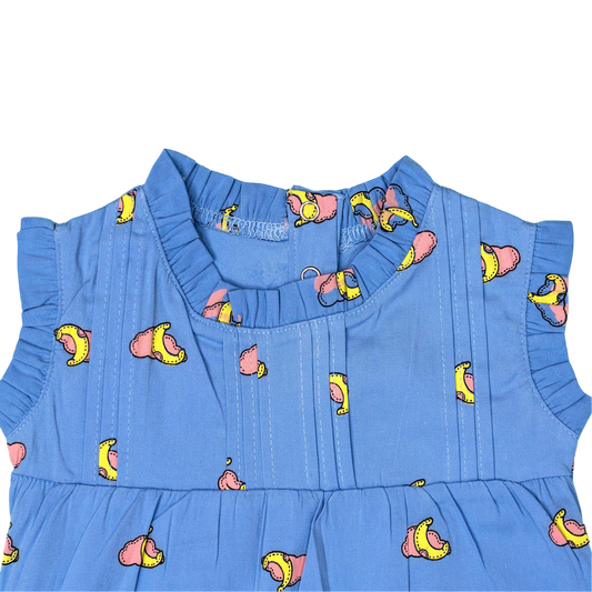 Sleeveless Pleated Romper