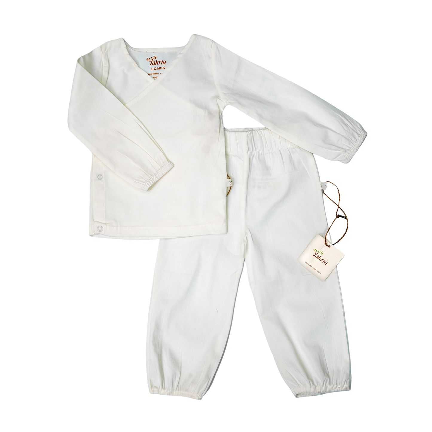 Wrap Neckline Pajama Set