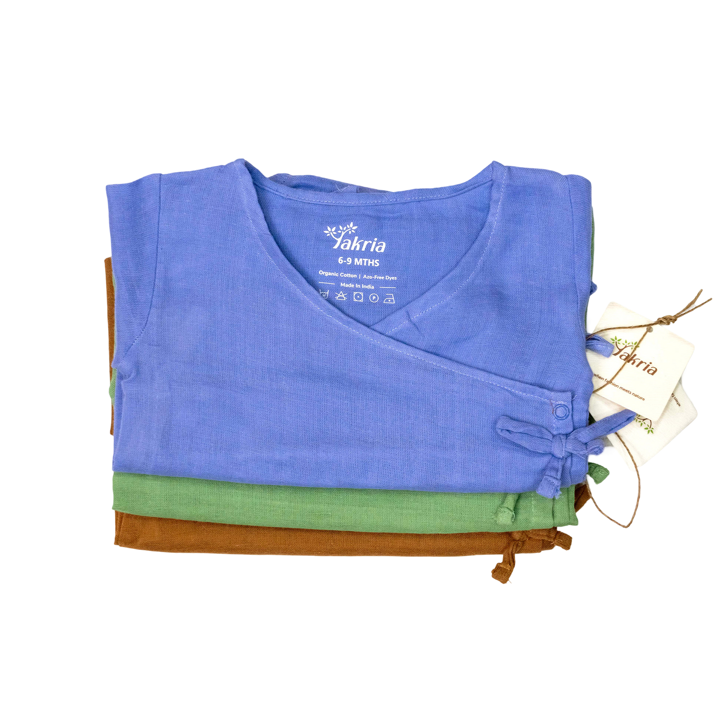 Organic Kimono Wrap Romper