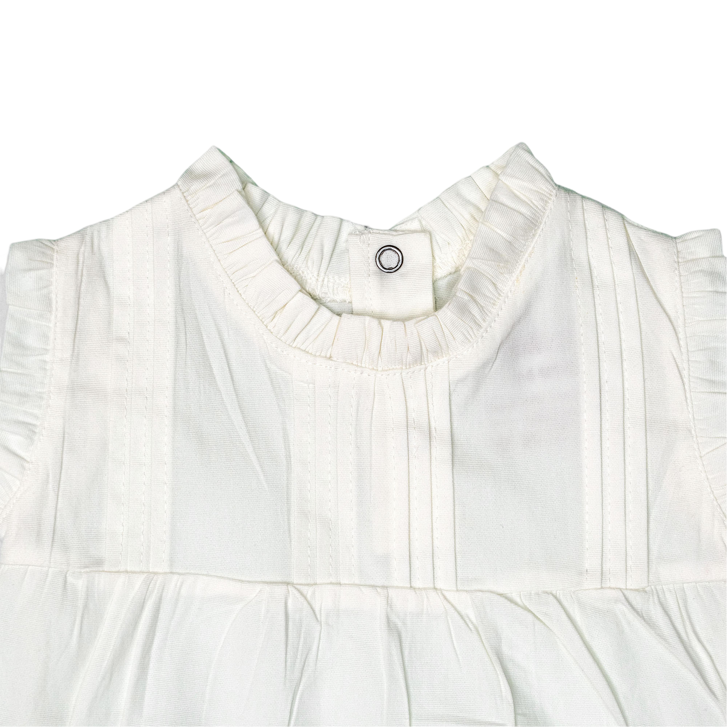 Sleeveless Pleated Romper