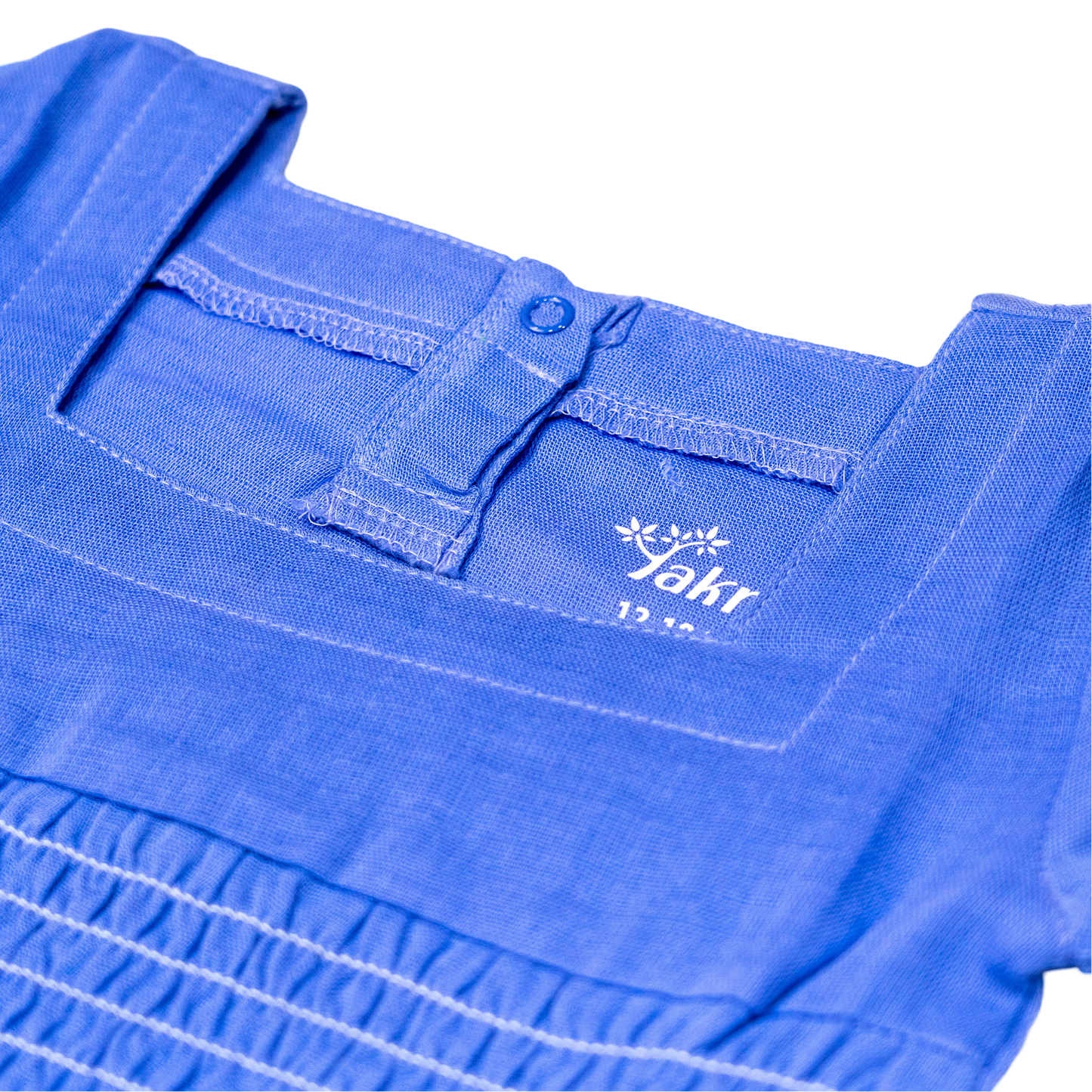 Smocked Square Neck Top
