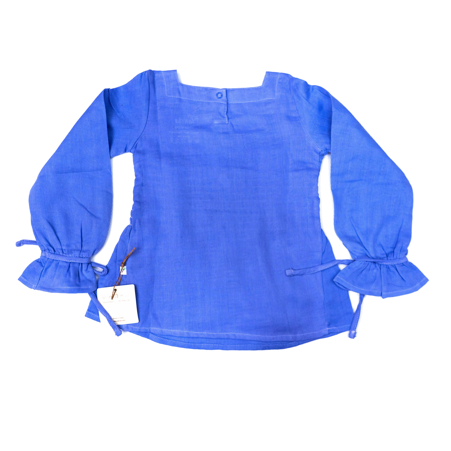 Smocked Square Neck Top