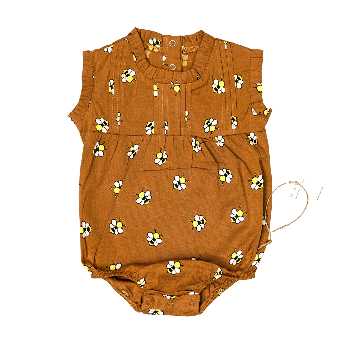 Sleeveless Pleated Romper