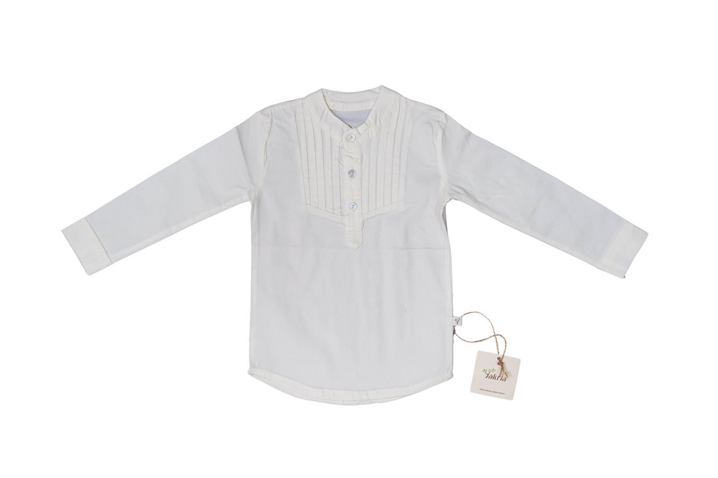 Pleated Long Sleeve Shirt