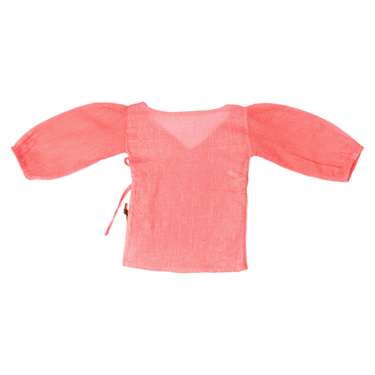 Kala Cotton Wrap Top