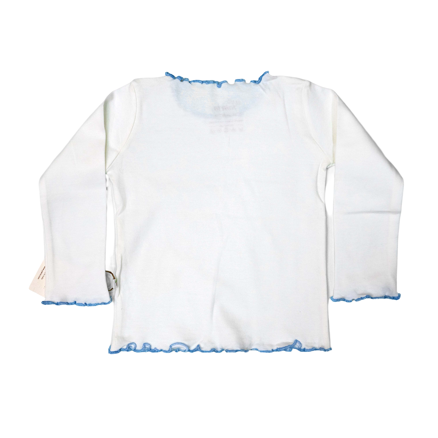 Lettuce Hem Long Sleeve T-Shirt