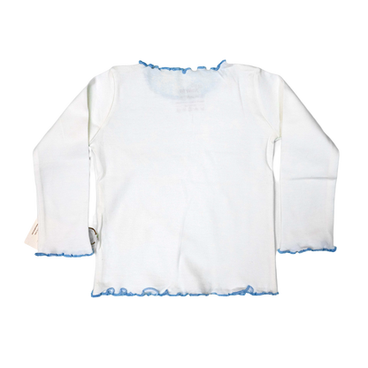 Lettuce Hem Long Sleeve T-Shirt
