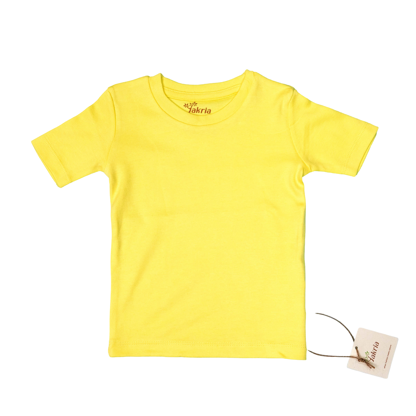 Solid Crew Neck T-Shirt