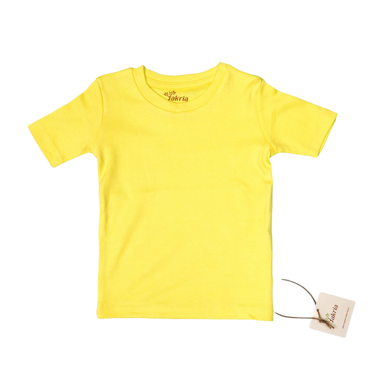 Solid Crew Neck T-Shirt