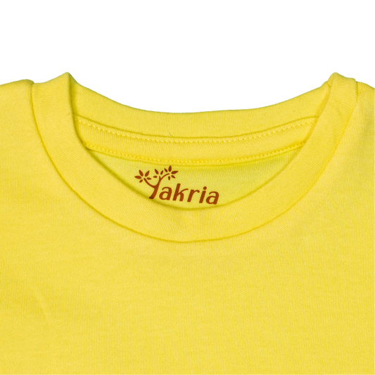 Solid Crew Neck T-Shirt
