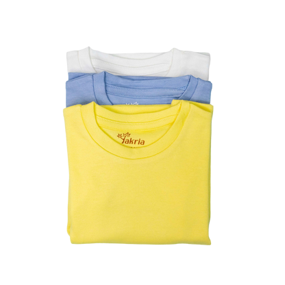 Solid Crew Neck T-Shirt