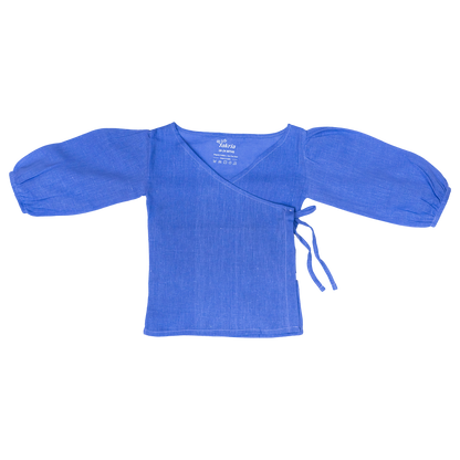 Kala Cotton Wrap Top