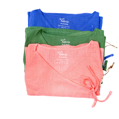 Kala Cotton Wrap Top