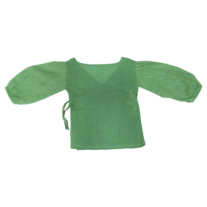 Kala Cotton Wrap Top