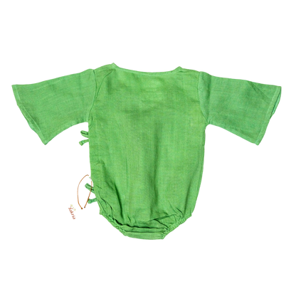 Organic Kimono Wrap Romper