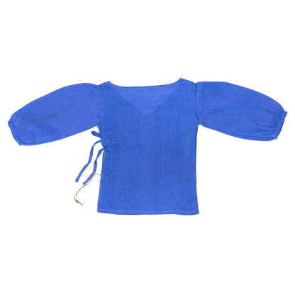 Kala Cotton Wrap Top