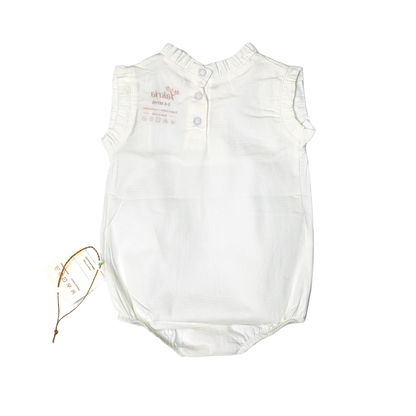 Sleeveless Pleated Romper